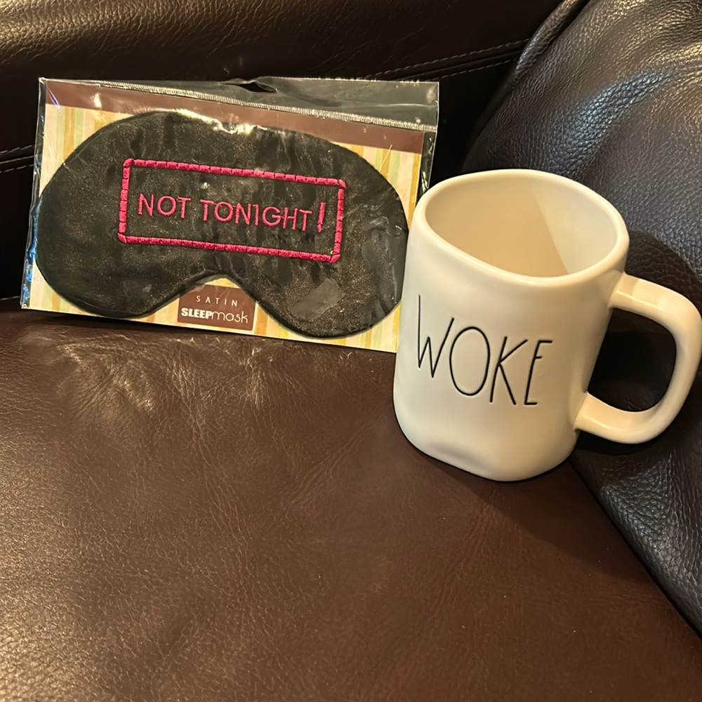 Rae Dunn WOKE mug